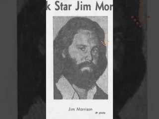 The Night Jim Morrison Died #shorts #jimmorrison