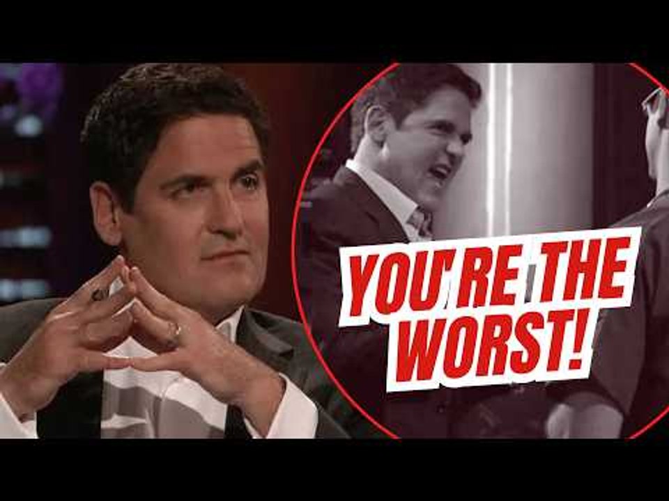 Mark Cuban BULLIES Entrepreneur with Worst Shark Tank Pitch Ever