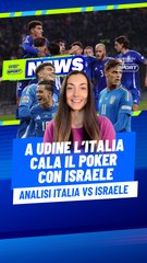 A Udine l’Italia cala il poker con Israele, con esordio storico di Daniel Maldini