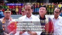 Komentar Jokowi Soal Menteri Kabinetnya Dipanggil Prabowo ke Kertanegara