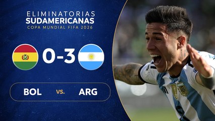 Bolivia vs Argentina (0-3) | Eliminatorias 2026 | Fecha 2