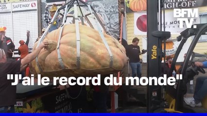 Rudy, une citrouille de plus d'une tonne, gagne un mythique concours californien