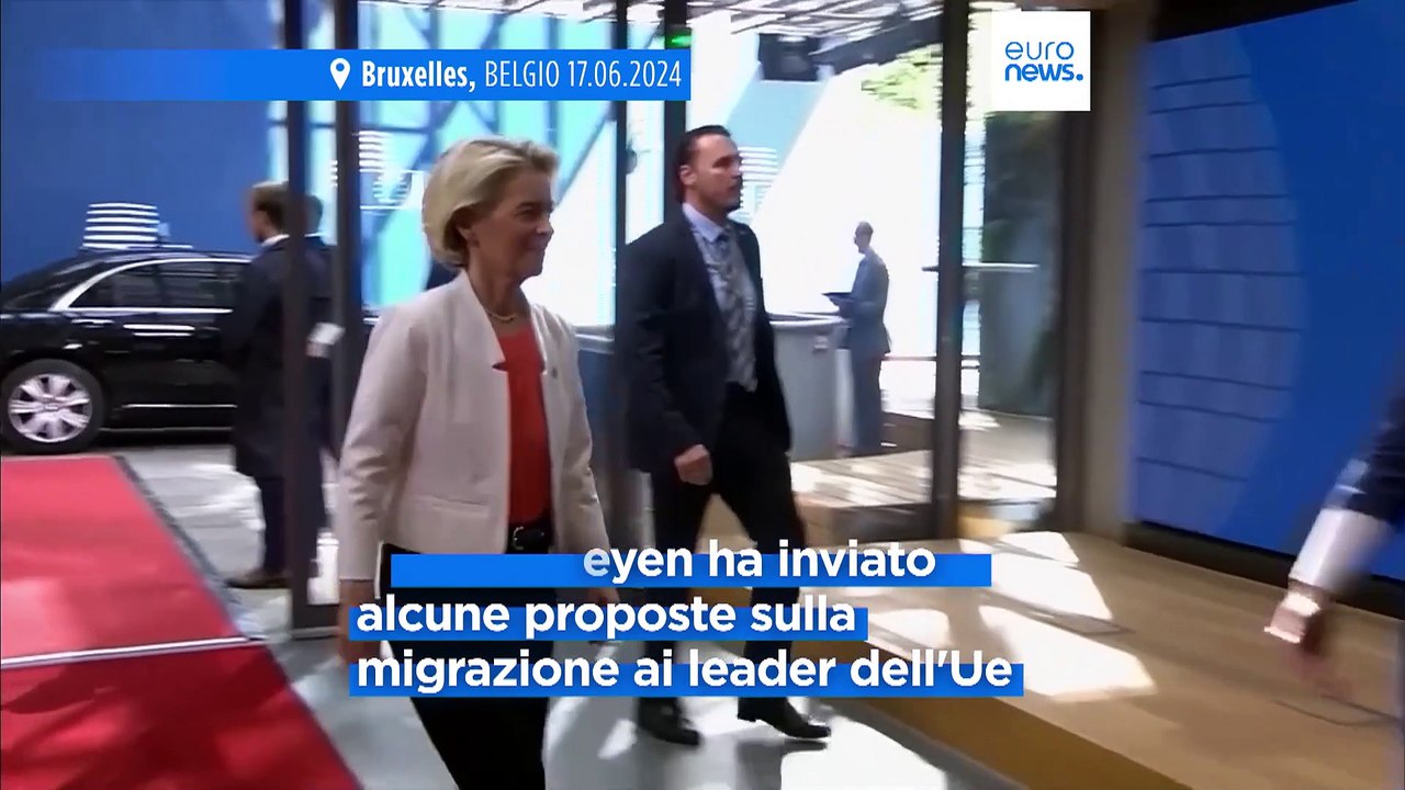 Migranti, von der Leyen: "Sviluppare hub di rimpatrio per richiedenti asilo respinti come in Albania"
