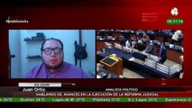 Juan Ortíz habla de los avances en la ejecución de la reforma judicial