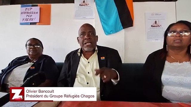 Olivier Bancoult, président du Groupe Réfugiés Chagos