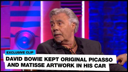 David Bowie kept original Picasso and Matisse artwork in his car