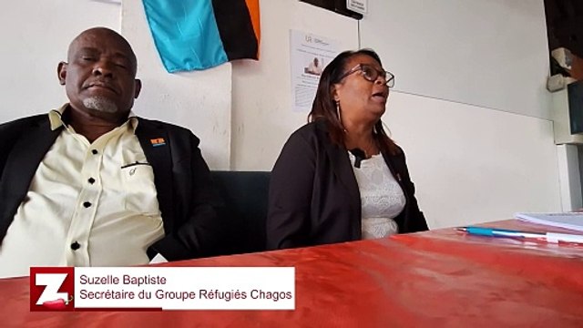 Suzelle Baptiste, secrétaire du Groupe Réfugiés Chagos