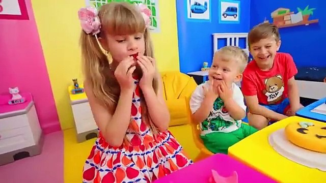 Diana Roma and Oliver Explore the Mysterious Secret Room