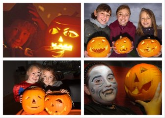 A carve-up of Sunderland pumpkin pictures