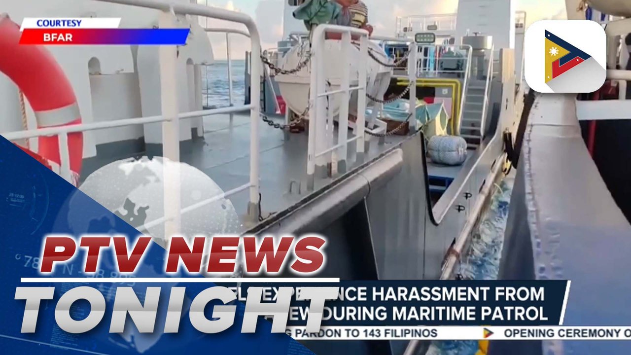 BFAR vessels experience harassment from Chinese ships anew during maritime patrol