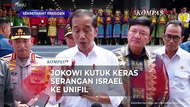Kutuk Serangan Israel ke UNIFIL, Jokowi: Pasukan Perdamaian Kok Diserang