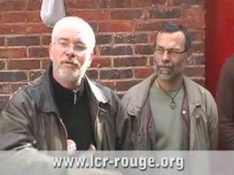 Olivier Besancenot soutient les sans-papiers