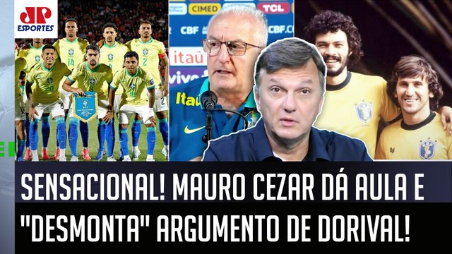 ISSO É DESCONHECIMENTO HISTÓRICO! Mauro Cezar DÁ AULA e DESMONTA ARGUMENTO de Dorival na Seleção!