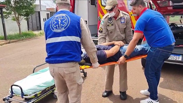 Motorista fica preso às ferragens de veículo em acidente no Belmonte