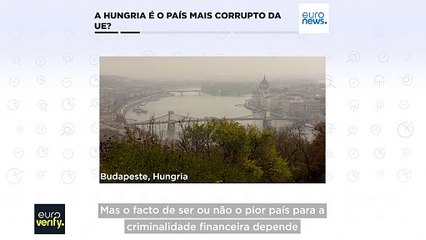 Verificação de factos: a Hungria é "o país mais corrupto" da Europa?