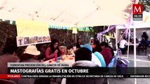 Durante octubre, centros de salud de CdMx ofrecen mastografías gratis