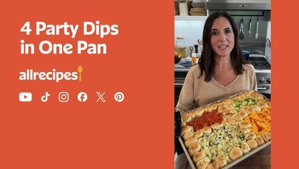 4 Party Dips in One Pan