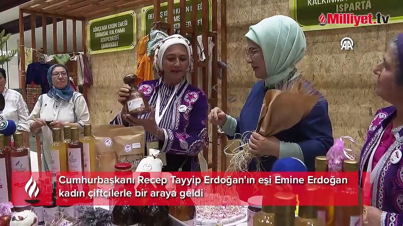 Emine Erdoğan, kadın çiftçilerle bir araya geldi: Ekilmemiş tek bir karış toprağımız kalmasın