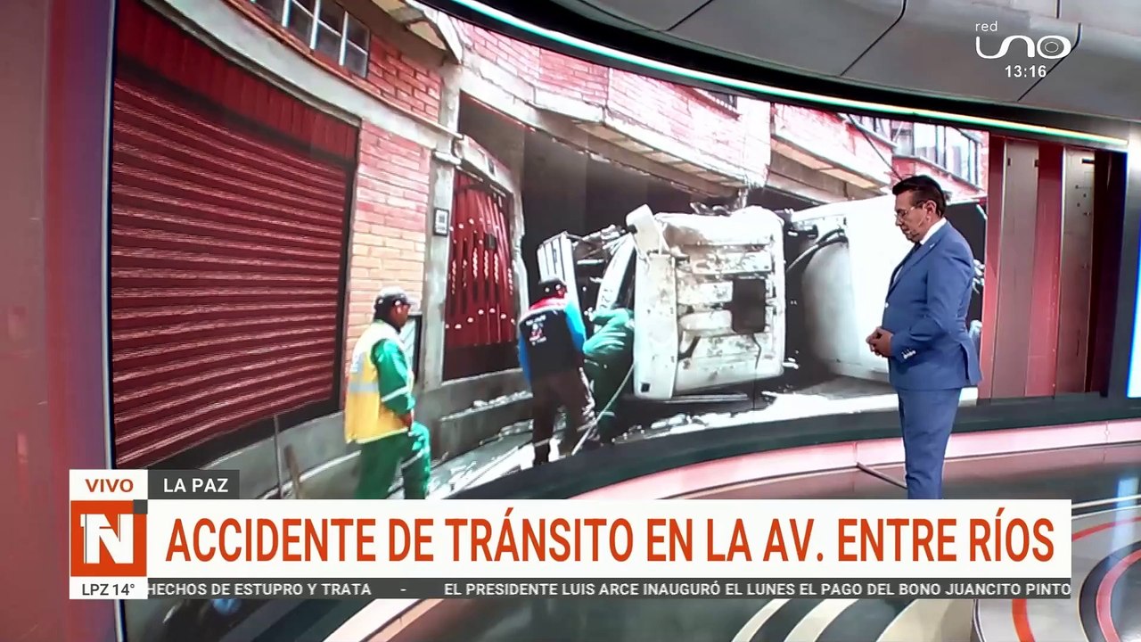 Accidente Av. Entre Rios
