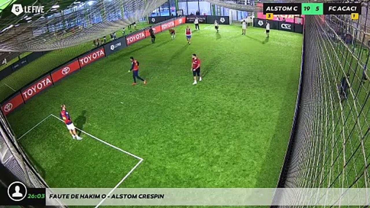 Faute de Hakim O - ALSTOM CRESPIN