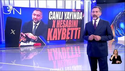 Ümit Karan canlı yayında X hesabını kaybetti