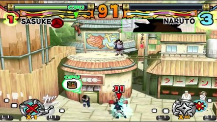 Naruto Ultimate Ninja - 2003 - Saga de SASUKE Uchiha - PS2