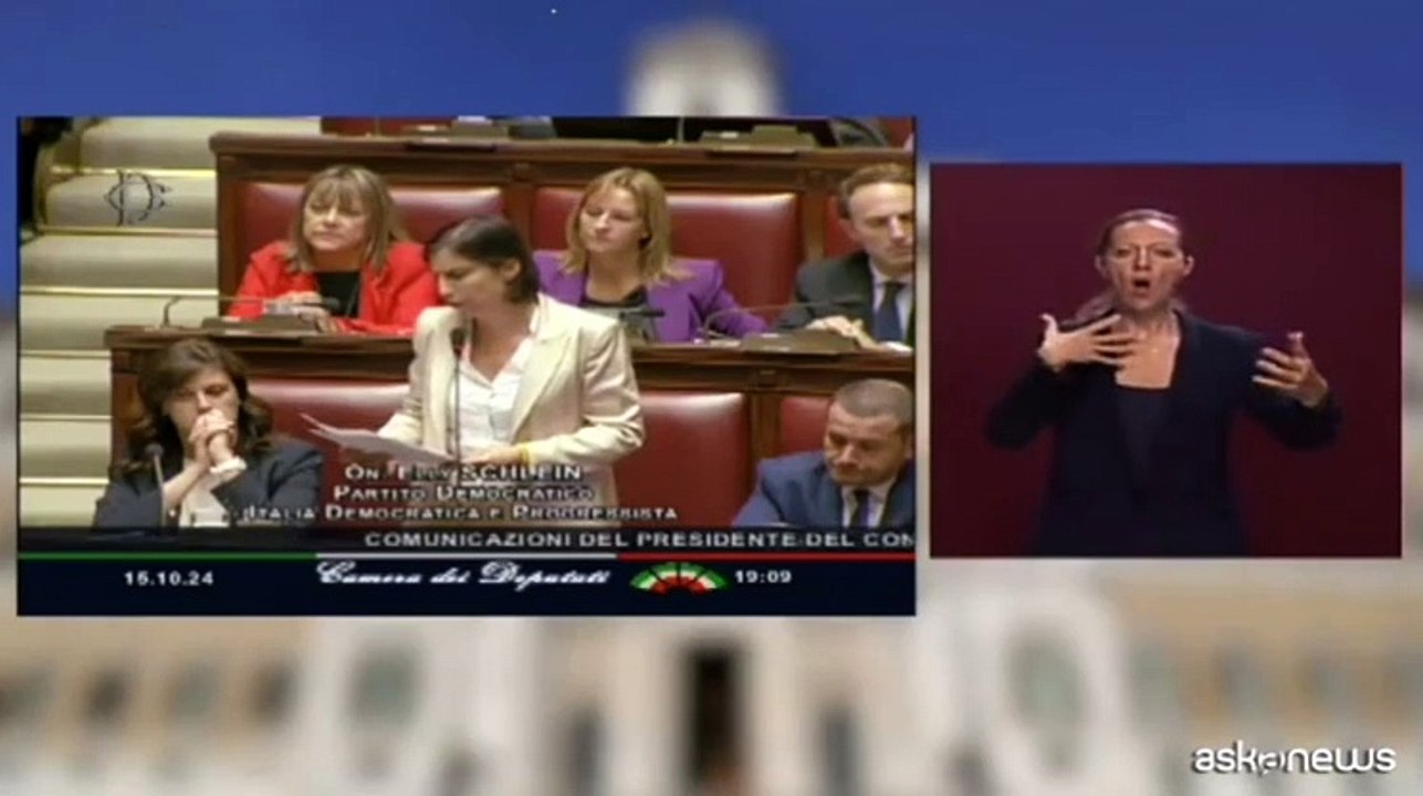 Schlein: Meloni forte con i deboli e debole con i forti