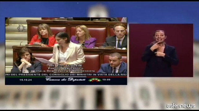 M.O., Schlein: governo italiano lavori per embargo totale a Israele