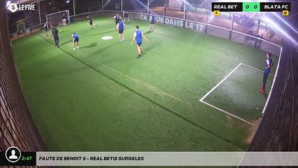 Faute de Benoit S - REAL BETIS SURGELES