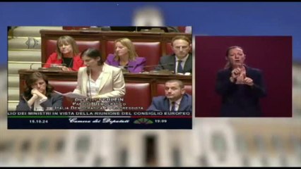 Скачать видео: M.O., Schlein: governo italiano lavori per embargo totale a Israele