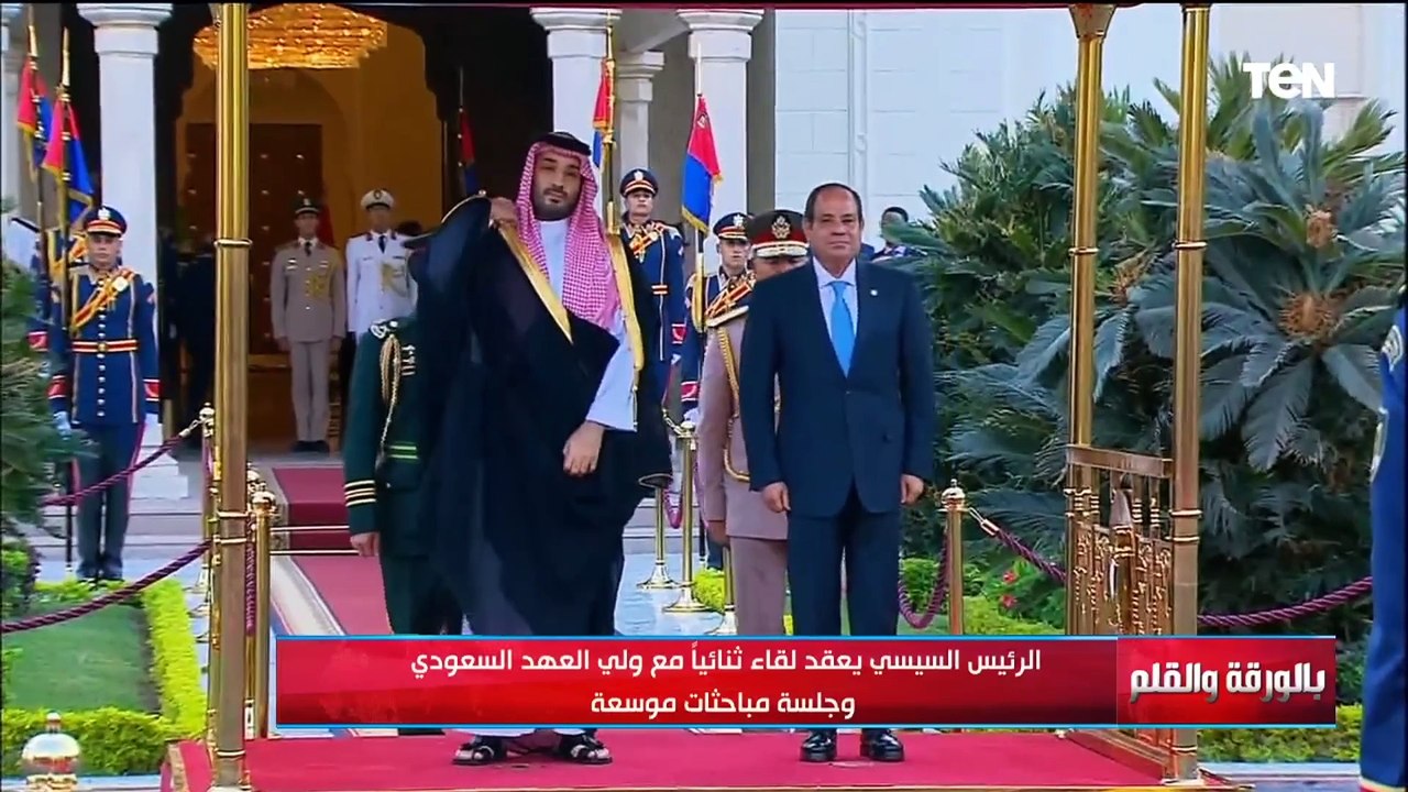 الديهي يستعرض أبرز الملفات التي تم مناقشتها خلال لقاء الرئيس السيسي مع ولي عهد السعودية