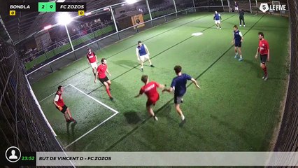 But de Vincent D - FC ZOZOS