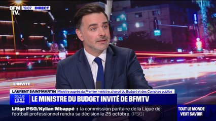 Laurent Saint-Martin, ministre du Budget: "On redresse nos comptes"