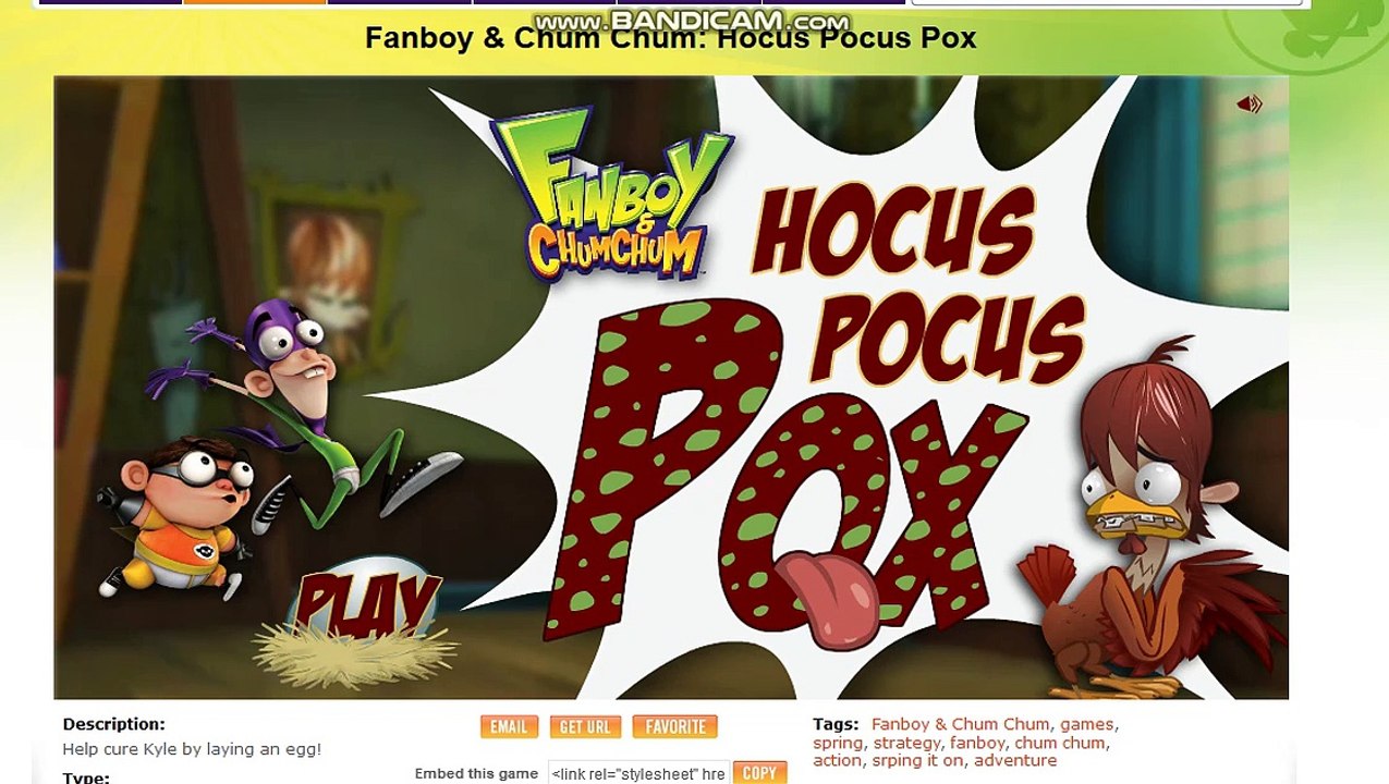 Fanboy & Chum Chum: Hocus Pocus Pox Gameplay