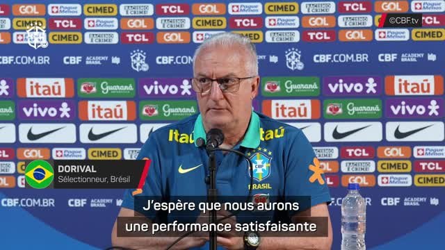 Brésil - Dorival : Nous améliorer à chaque instant