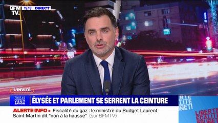 Rétropédalage sur le budget de l'Élysée et de l'Assemblée nationale: "Je pense que c'est une bonne décision", affirme Laurent Saint-Martin