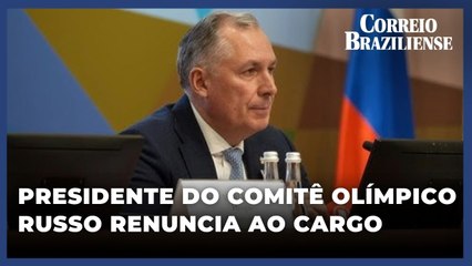 Presidente do Comitê Olímpico Russo renuncia ao cargo