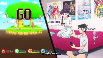 Komi-San juega smash bros  Komi-San Komyshou desu  Sub Español  1080p HD