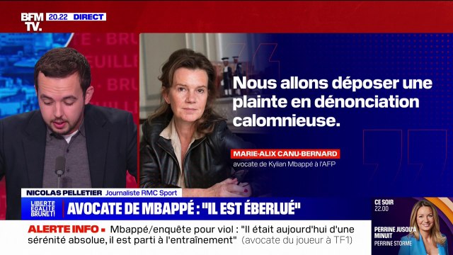 Kylian Mbappé cité dans une affaire de viol dans la presse suédoise: Nous allons déposer une plainte pour dénonciation calomnieuse , affirme son avocate, Marie-Alix Canu-Bernard