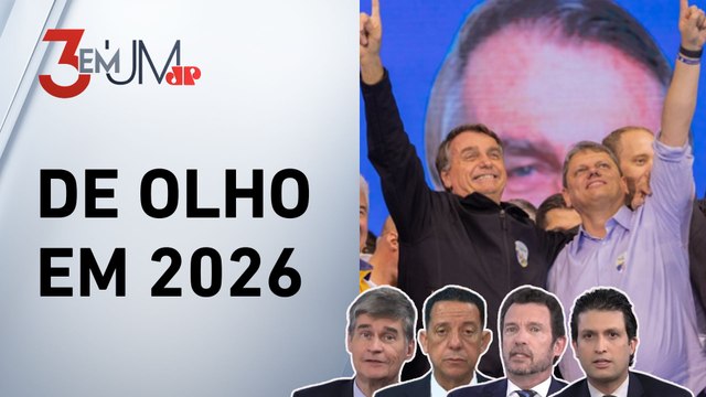 Bolsonaro deve apoiar Tarcísio em possível disputa pela Presidência? Comentaristas debatem