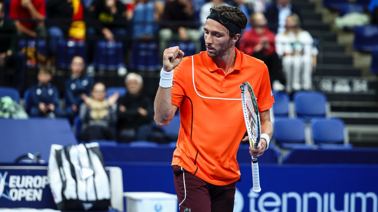 Tennis - Anvers 2024 - Arthur Rinderknech n'oublie pas d'où il vient : "Je suis tous les joueurs qui sortent des Etats-Unis"