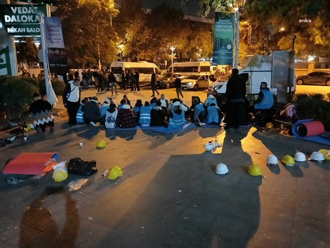 Fernas işçilerinin eylemine polis müdahalesi: 37 gözaltı