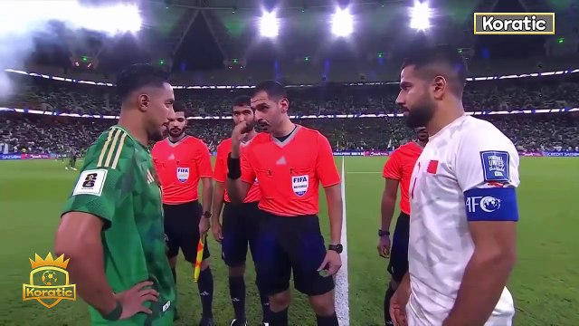 اهداف مباراة السعودية والبحرين اهداف السعودية اليوم