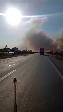 Fumaça densa é avistada em trecho do 4° Anel Viário