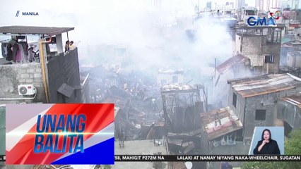 300 pamilya sa Barangay 775, nasunugan | Unang Balita