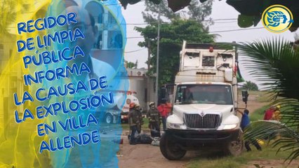 Regidor de Limpia Pública informa la causa de la explosión en Villa Allende