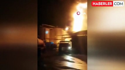 İran'da Petrol Rafinerisinde Çıkan Yangın: 1 Ölü, 4 Yaralı