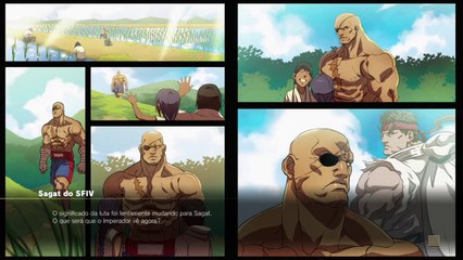 Street Fighter V - Arcade Mode + Secret Boss - Sagat - Hardest - SF4 Route [1CC]