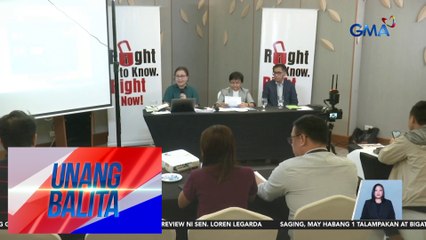 Right To Know, Right Now Coalition – Pag-atras ng isang local partner ng Miru Systems, posibleng makaapekto sa Eleksyon 2025 | Unang Balita