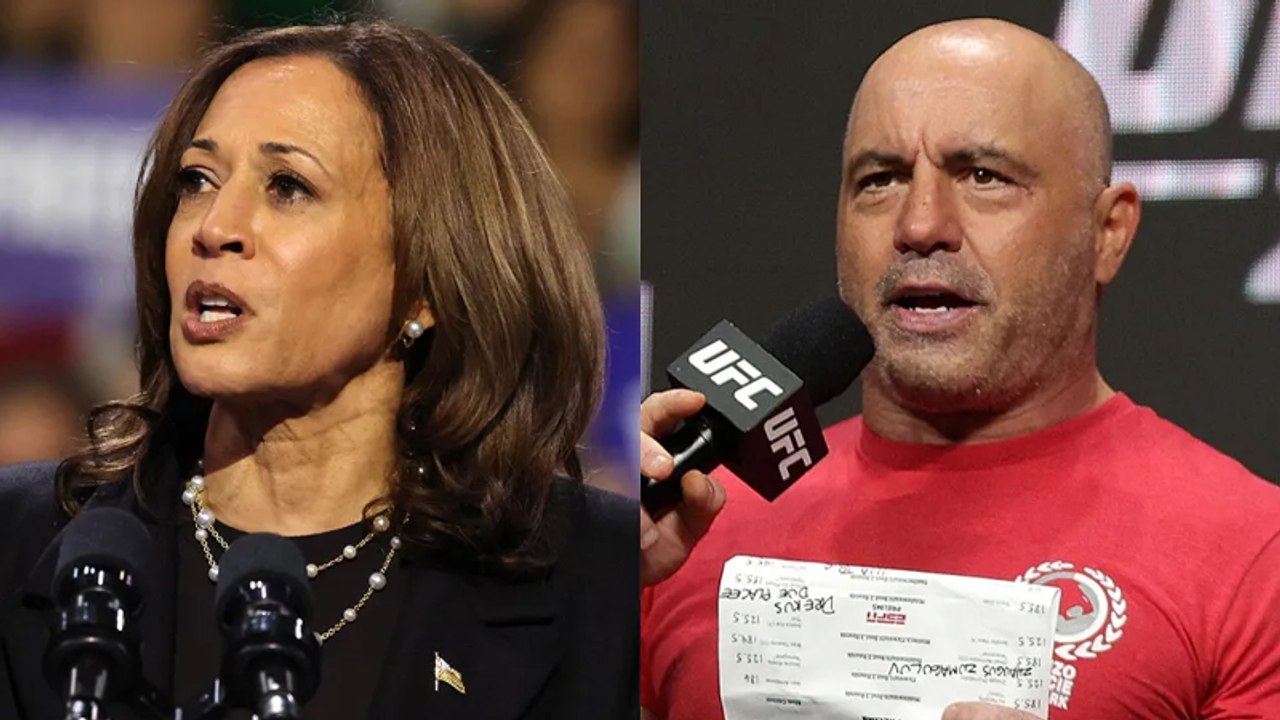 Kamala Harris May Appear on Joe Rogan's Podcast 'The Joe Rogan Experience' | THR News Video